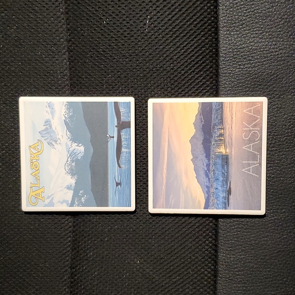 Alaska ceramic coasters - Picture 1 of 5
